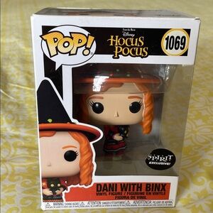 Funko Pop Hocus Pocus Dani with Binx Disney NIB